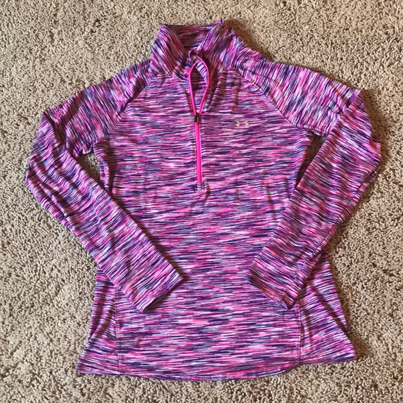 Under Armour Tops - 🏃🏼‍♀️UA half-zip pullover.